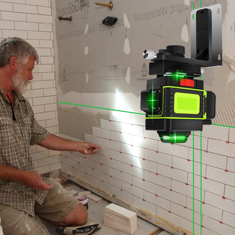 16 Linien Grünes Licht Laser Level Selbstnivellierungswerkzeug