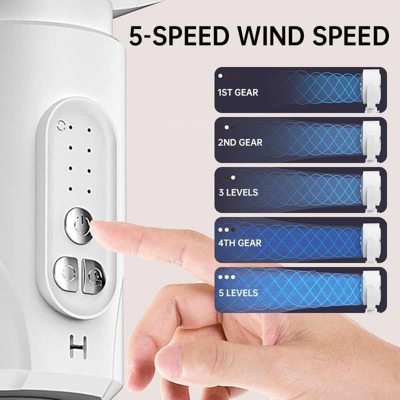 ❄️🔥USB-betriebener, leiser, energiesparender Standventilator mit Luftstrom🍃