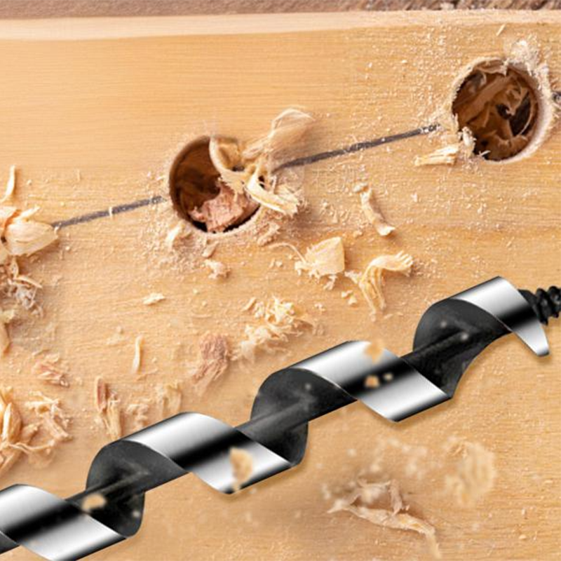đ„Lange Schneckenbohrer fĂŒr Holz, Kunststoff und Trockenbau - Sechskantschaft