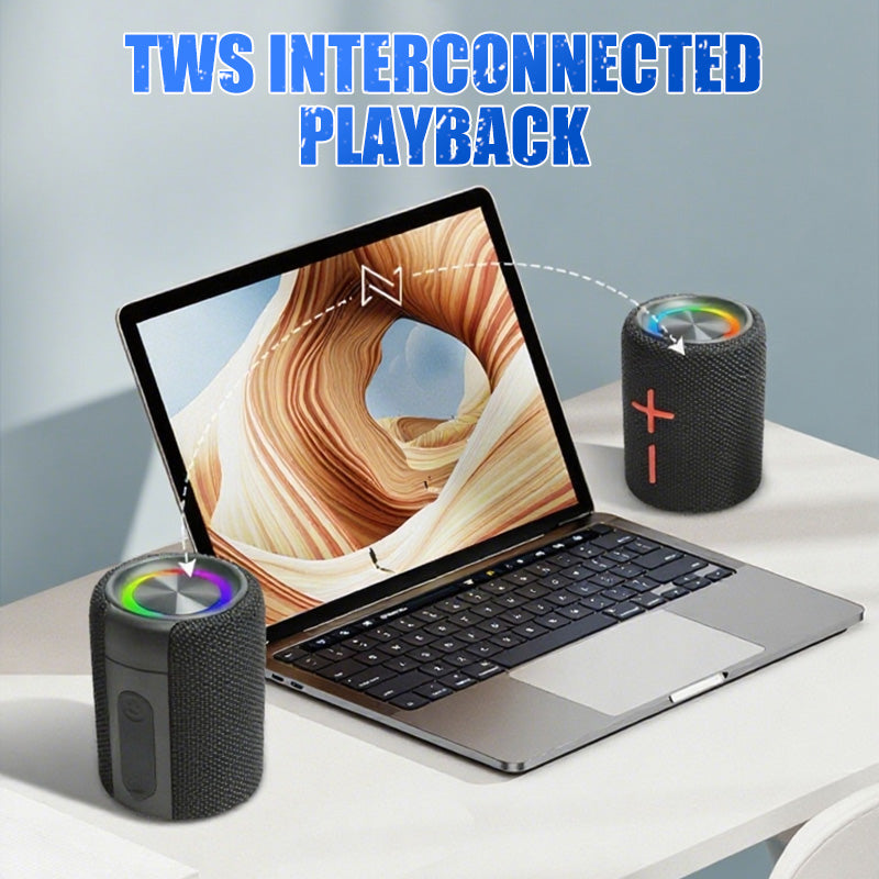 đ„2-in-1 magnetischer, zweifach teilbarer Bluetooth-Lautsprecher