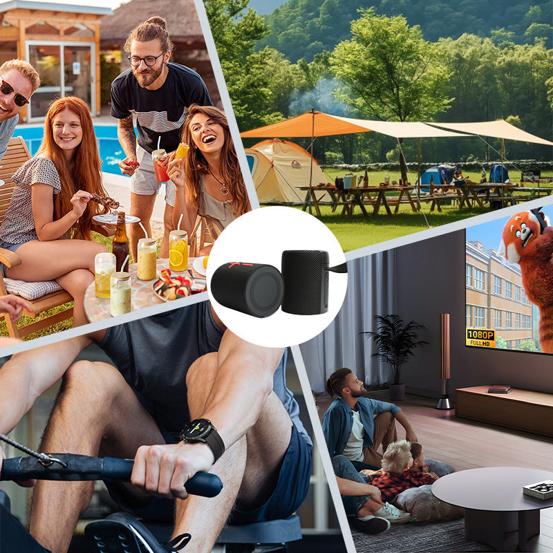 đ„2-in-1 magnetischer, zweifach teilbarer Bluetooth-Lautsprecher
