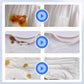 Low-foam cleaning breaks down and removes dirt residues, reducing detergent residue