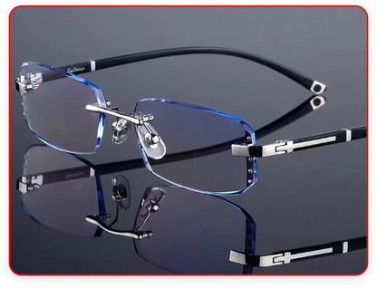 🔥Nye lesebriller med dobbel funksjon, anti-blått lys og høy safirhardhet✨