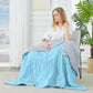 🛏️ LIMITED-TIME 50% OFF! 💥 Breathable Printed Washable Summer Cooling Comforter – Dual-Sided, Q-Max Fabric, Hypoallergenic ✨