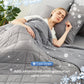 🛏️ LIMITED-TIME 50% OFF! 💥 Breathable Printed Washable Summer Cooling Comforter – Dual-Sided, Q-Max Fabric, Hypoallergenic ✨