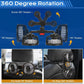 🌞Summer Sale 58% OFF🔥Dual Head USB Car Seat Fan, 3-Speed 360° Rotatable