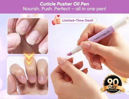 🖊️Cuticle Oil Nail Pusher Pen