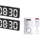 ⚡ Hot Sales 🔥Smart Digital Clock Camera with Dual Band WiFi (5GHz & 2.4GHz) | Home Security & Real-Time Monitoring System
