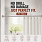 🔧 50% OFF NOW! 📏 Adjustable No-Drill Tension Rod – Tool-free install, strong grip & versatile – Creates instant storage anywhere, anytime 🏠