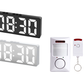 ⚡ Hot Sales 🔥Smart Digital Clock Camera with Dual Band WiFi (5GHz & 2.4GHz) | Home Security & Real-Time Monitoring System