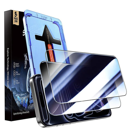 🔥HOT SALE📱 Skjermbeskytter for iPhone, Samsung – Krystallklar, ripebestandig, ultraglatt berøringsflate, personvernbeskyttelse, sirkulær polarisert øyebeskyttelse, enkel installasjon