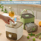 🎁Last Day Promotion 50% OFF🔥Essential for summer🥤🧊 Ice Cube Maker with Storage – 48 cubes at once, leak‑proof lid. Stackable, saves space. Includes ice scoop & tong.