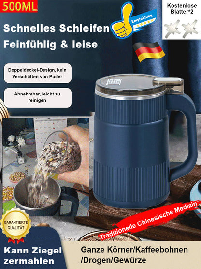 🔥Elektrischer Hochgeschwindigkeits-Brech- und Mahlbecher mit großer Kapazität