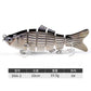 Lifelike Multi-Jointed Sinking Fishing Lure