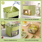 🎁Last Day Promotion 50% OFF🔥Essential for summer🥤🧊 Ice Cube Maker with Storage – 48 cubes at once, leak‑proof lid. Stackable, saves space. Includes ice scoop & tong.