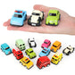 🚗🔥 50% OFF! Cartoon Mini Toy Car Set – Bright Colors, Smooth Rolling Wheels, Durable ABS for Kids Party Favors & Collectibles ✨