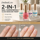 💜💅Last Day-Buy 3 Get 5 Free：Only 3.99 per bottle!!!✨Lilac Glossy Mirror Nail Strengthener