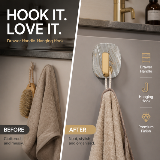 Exquisite Punch-Free Light Luxury Small Hook