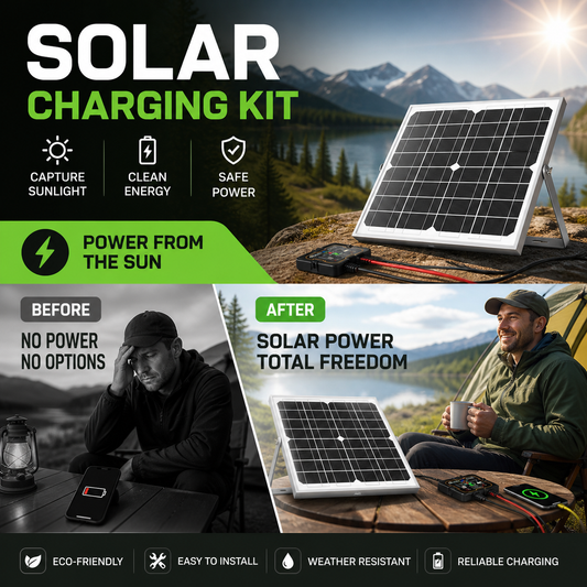 Waterproof Portable Solar Charging Pad