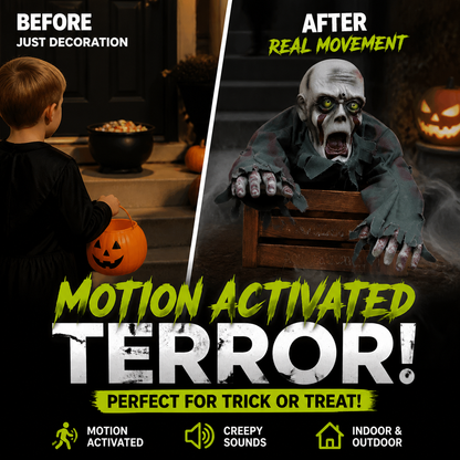 Halloween Horror Model Crawling Ghost