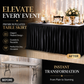 Pleated Table Skirt for Events