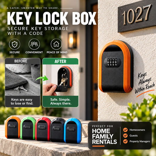 🔥2026 Hot Sale🔥Large Key Capacity Cabinet with Combination Lock