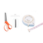 🥳2026 TOP PICK🥳 Pinking Shears Scissors – Stainless Steel, Ergonomic Cushioned Handles – Perfect for Sewing, Quilting & Scrapbooking! 🧵💨