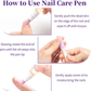🖊️Cuticle Oil Nail Pusher Pen