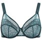 💞50K+ SOLD!👙HSIA Enchante Floral Lace Plus Size Underwire Unlined Unpadded Minimizer Full Coverage Bra Women's Wear Comfortable Breathable Mesh Cup