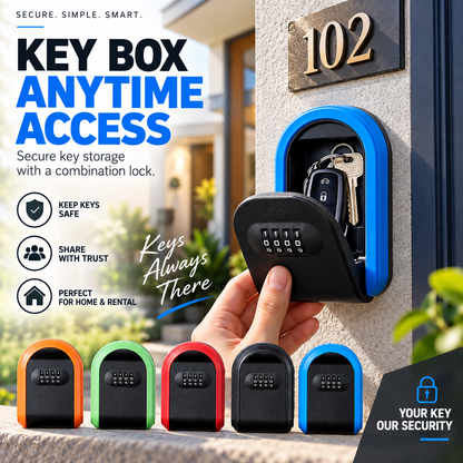 🔥2026 Hot Sale🔥Large Key Capacity Cabinet with Combination Lock