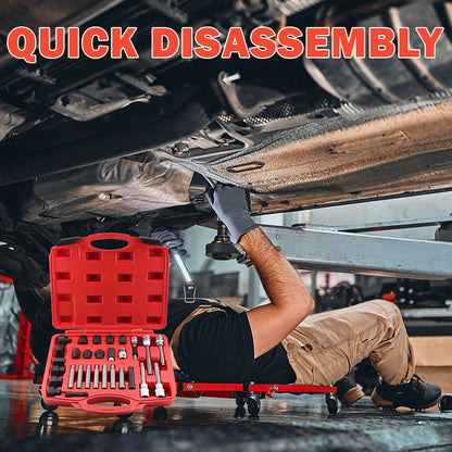 Generator-Riemenscheiben-Ausbauwerkzeugsatz mit Organizer（50% OFF）