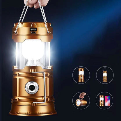 ⏰Last Day Hot Sale!!⌛ 💥Solar Powered Retractable Camping Light