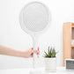 2 in 1 Electric Mosquito Swatter & Bug Zapper | USB Rechargeable 3000V Fly Killer with Strong Light & Safety Protection Net, Child & Pet Friendly for Home, Garden, Camping