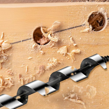 🔥Lange Schneckenbohrer für Holz, Kunststoff und Trockenbau - Sechskantschaft
