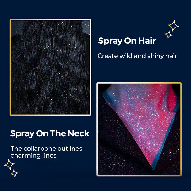 ✨Kaufe 1 und bekomme 1 gratis!Lang anhaltendes, glänzendes Glitzerspray für den Körper