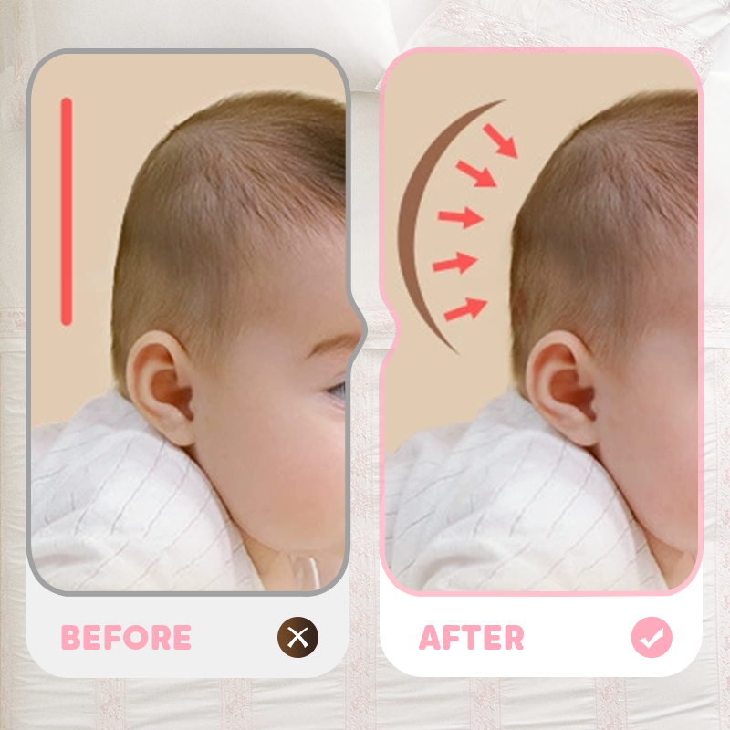 🔥 Atmungsaktives, formgebendes Ganzjahreskissen für die Entwicklung des Baby
