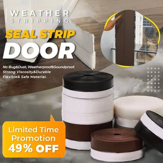 🏆 Last Day Special Price £11.98! 🎁Weather Stripping Door Seal Strip (5M/16.4FT)