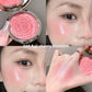 Flower Knows Strawberry Rococo Embossed Blush,Mauve Berry Rose Matte Powder Blush for Cheeks,Buildable & Blendable Face Makeup