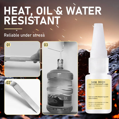 ⏳Hot Sale!! Multipurpose Fast-Drying Welding Adhesive - High-Strength Bonding for Metal/Plastic/Wood, No Tools Required 🛠️✨