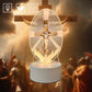🛒 60% OFF NOW! 🎄 Jesus 3D Night Light – Religious Gift with Remote, 7 Color Changing & Warm White Mode ✨🕊️