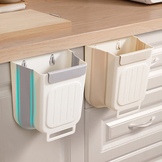 🗑️ 50% OFF NOW! 🧺 Multipurpose Hanging Collapsible Trash Can for Kitchen – Space-Saving, Strong Load-Bearing & Versatile ✨