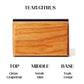 Premium Wooden Sun Visor Car Air Freshener