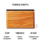 Premium Wooden Sun Visor Car Air Freshener