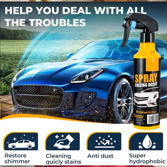🔥Flash Sale&  49% OFF🔥 Nano Hydrophobic Car Coating Spray