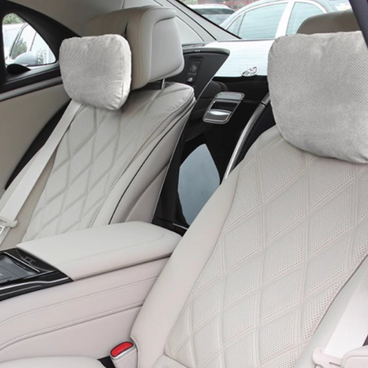 Breathable Car Headrest with Secure Straps