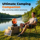 Solar Portable Misting Camping Fan with Remote
