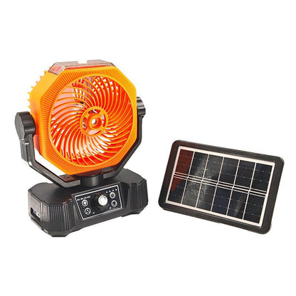 Solar Portable Misting Camping Fan with Remote