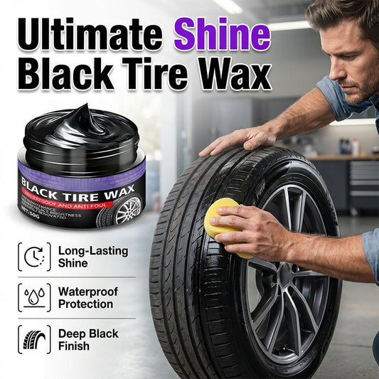 Black Tire Wax for Ultimate Shine and Protection