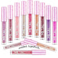 12 Colors Shinning and Long Lasting Waterproof Colourful Lip Gloss