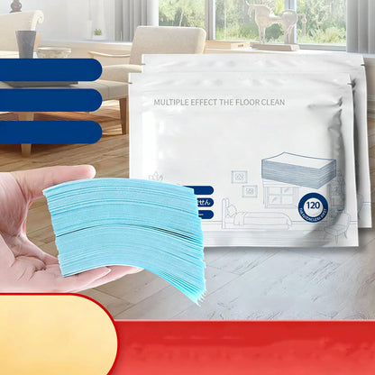 120 Water-Soluble Cleaning Sheets for Floors